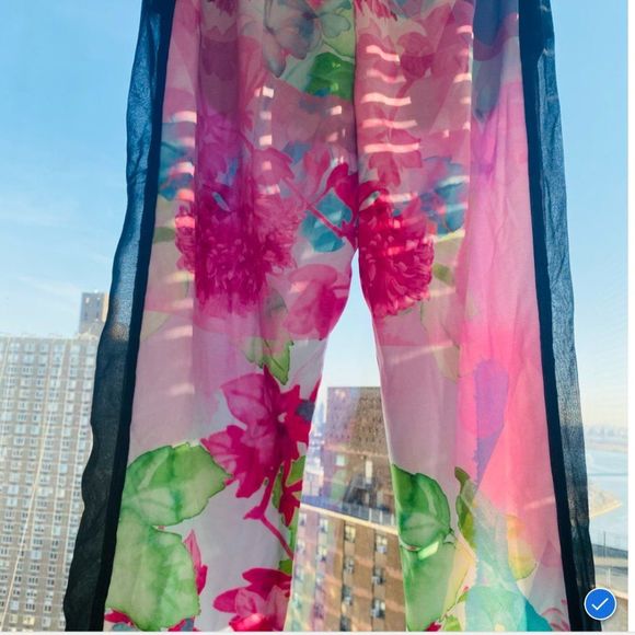 Sabo Skirt Bright Printed Pants NWOT - Picture 2 of 7